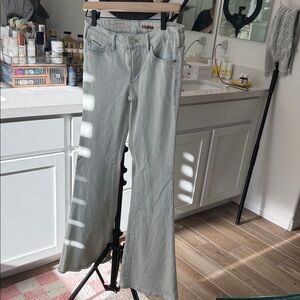 Pilcro Light Wash Flare Jeans